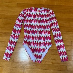 Mott50 Mila Long Sleeve One Piece - Chili Pepper Print